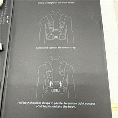 WOOJER VEST 3 WJRV3-101 META WHITE HAPTIC FEEDBACK VR GAMING VEST